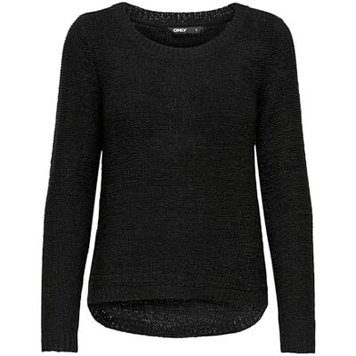 ONLY Endast Kvinnor Grundläggande Stickad Tröja Enfärgad Stickad Stretch Tröja långärmad Rundhals Top ONLGEENA ONLY Endast Kvinnor Grundläggande Stickad Tröja Enfärgad Stickad Stretch Tröja långärmad Rundhals Top ONLGEENA