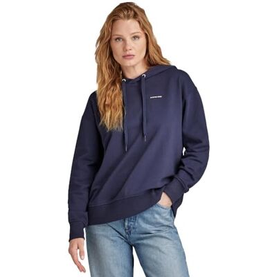 G-STAR RAW Graphic Core Sweatshirt med huva, Blå (Sartho Blue D23359-a613-6067), XS G-STAR RAW Graphic Core Sweatshirt med huva, Blå (Sartho Blue D23359-a613-6067), XS