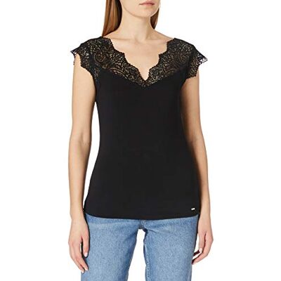 Morgan T-shirt dam, svart, M Tall Morgan T-shirt dam, svart, M Tall