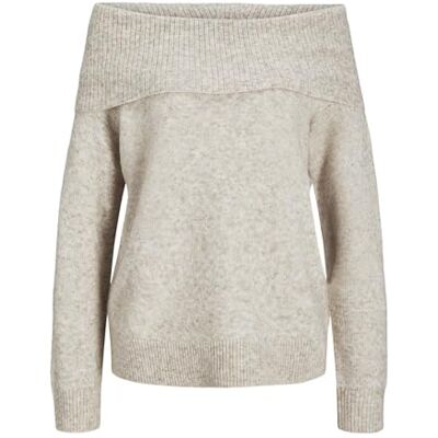 JJXX JACK&JONES JXMINKA Off Shoulder Knit, Dimma, L JJXX JACK&JONES JXMINKA Off Shoulder Knit, Dimma, L