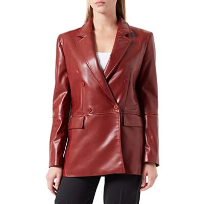 HUGO Dam Avaresa-1 jacka, Dark Red604, 32 HUGO Dam Avaresa-1 jacka, Dark Red604, 32