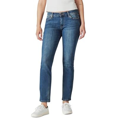 Lucky Brand Dam Mid Rise Sweet Straight Jean, Tanzanit, 28W x 30L Lucky Brand Dam Mid Rise Sweet Straight Jean, Tanzanit, 28W x 30L