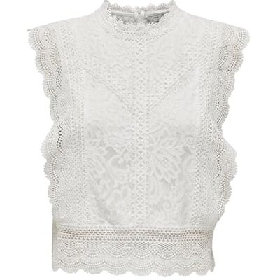 ONLY Onlkaro S/L spets WVN topp, Molndansare, XS ONLY Onlkaro S/L spets WVN topp, Molndansare, XS