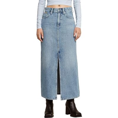 G-STAR RAW G-STAR dam viktoria lång kjol, Blå (Faded Blue Torrent D24385-d788-h089), 30 G-STAR RAW G-STAR dam viktoria lång kjol, Blå (Faded Blue Torrent D24385-d788-h089), 30