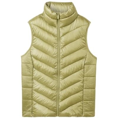 TOM TAILOR damväst, 35768 – Mörk salvia, XXL TOM TAILOR damväst, 35768 – Mörk salvia, XXL