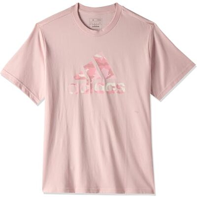 Adidas IY3434 Rosa Enfärgad Logo T-shirt - T-shirt Adidas IY3434 Rosa Enfärgad Logo T-shirt - T-shirt