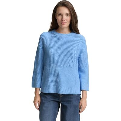 TOM TAILOR damtröja, 34910 – Light Fjord Blue Melange, 3XL TOM TAILOR damtröja, 34910 – Light Fjord Blue Melange, 3XL