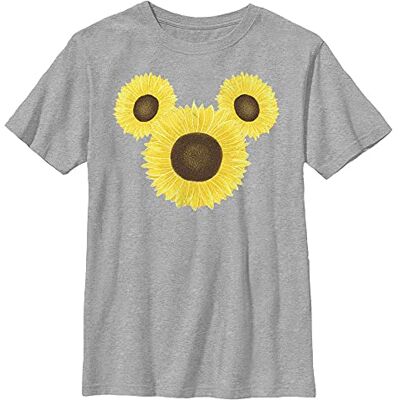 Disney -karaktärer Musse Pigg solros pojke t-shirt, atletisk ljung, X-Small, atletisk ljung, XS, Atletisk Heather, XS Disney -karaktärer Musse Pigg solros pojke t-shirt, atletisk ljung, X-Small, atletisk ljung, XS, Atletisk Heather, XS