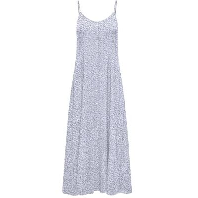 ONLY Onlnova Life Elite Gigi Long Dress AOP, Midnattsmarinblå, M ONLY Onlnova Life Elite Gigi Long Dress AOP, Midnattsmarinblå, M
