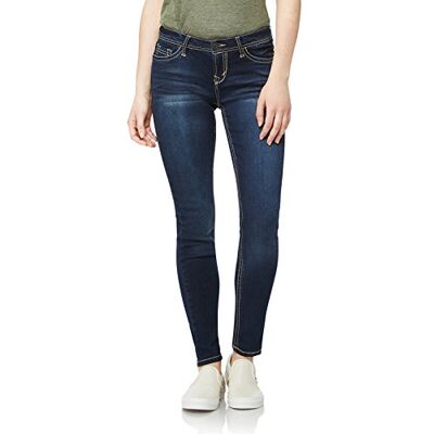 WallFlower womens Juniors Instasoft Irresistible High-rise Stretch Jegging (Standard and Plus) Jeans, Lake, 11 US WallFlower womens Juniors Instasoft Irresistible High-rise Stretch Jegging (Standard and Plus) Jeans, Lake, 11 US