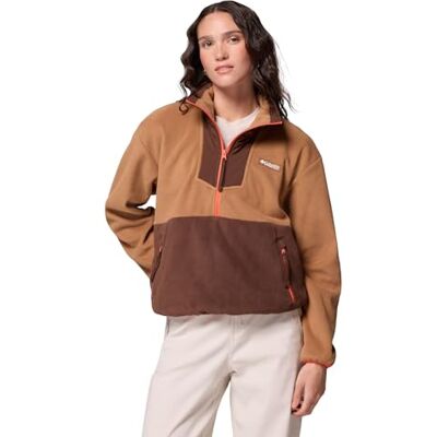 Columbia dam Sequoia Grove 1/2 blixtlås fleece dra över (förpackning med 1), Kamelbrun/tobak/zing, XS Columbia dam Sequoia Grove 1/2 blixtlås fleece dra över (förpackning med 1), Kamelbrun/tobak/zing, XS