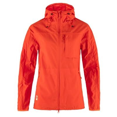 Fjällräven Fjallraven 83516-214 High Coast Wind Jacket W Jacka dam Flame Orange Storlek S Fjällräven Fjallraven 83516-214 High Coast Wind Jacket W Jacka dam Flame Orange Storlek S