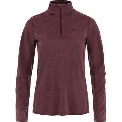 Fjällräven dam Abisko Day Hike halv dragkedja t-shirt, port, L, Port, L Fjällräven dam Abisko Day Hike halv dragkedja t-shirt, port, L, Port, L