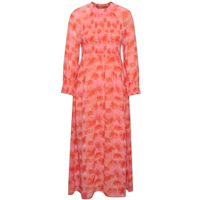 InWear DavilaIW feminin lång klänning silhuett vinkellängd, rosa dansande vägg, Rosa dansande vägg, 38 InWear DavilaIW feminin lång klänning silhuett vinkellängd, rosa dansande vägg, Rosa dansande vägg, 38