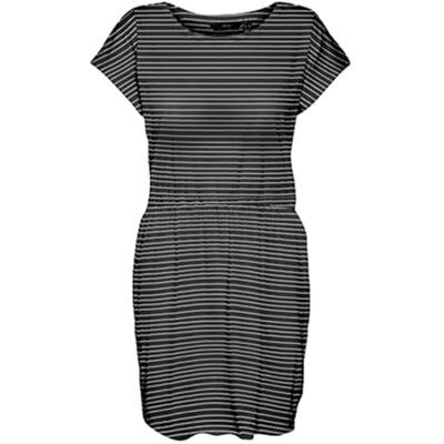 VERO MODA Dam VMLUNA SS kort klänning NOOS-klänning, svart/ränder: Rebecca Snow White, XL, Svart/band: rebecca Snow White, XL VERO MODA Dam VMLUNA SS kort klänning NOOS-klänning, svart/ränder: Rebecca Snow White, XL, Svart/band: rebecca Snow White, XL