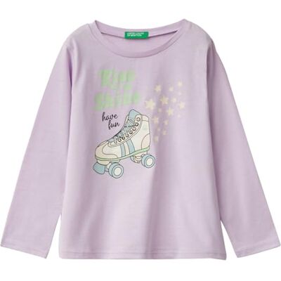 United T-shirt M/L, Lila, 3 år United T-shirt M/L, Lila, 3 år