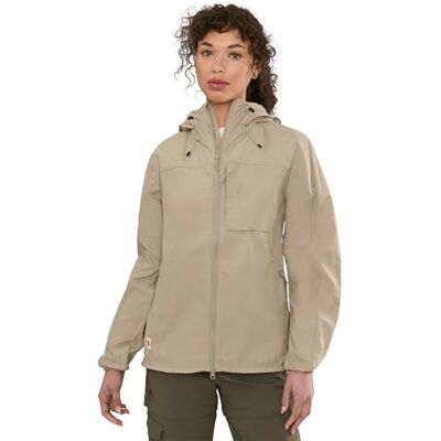 Fjällräven Dam High Coast Wind Jacka, Fossil, M Fjällräven Dam High Coast Wind Jacka, Fossil, M