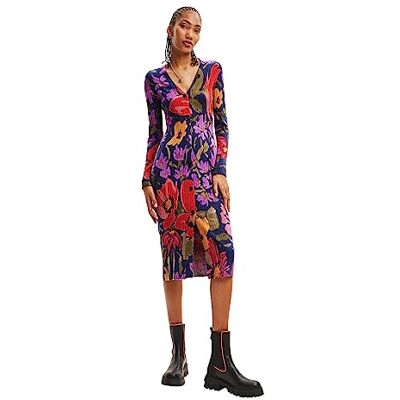 Desigual Vest_Delaware, 9019 Tutti Fruti, M, Materialfinish, M Desigual Vest_Delaware, 9019 Tutti Fruti, M, Materialfinish, M