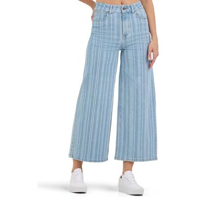 Wrangler dam Jeans Women's High-rise Wide Leg A-line Crop Jean Wrangler dam Jeans Women's High-rise Wide Leg A-line Crop Jean
