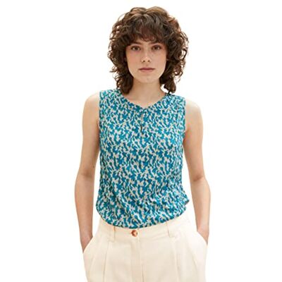 TOM TAILOR Dam 1037218 topp, 32149 petrol liten abstrakt design, XL, 32149 – Petrol liten abstrakt design, XL TOM TAILOR Dam 1037218 topp, 32149 petrol liten abstrakt design, XL, 32149 – Petrol liten abstrakt design, XL
