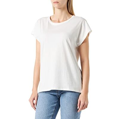 VERO MODA Dam VMPIA SS Wide Top NOOS T-shirt, snövit, XL, Snövit, XL VERO MODA Dam VMPIA SS Wide Top NOOS T-shirt, snövit, XL, Snövit, XL