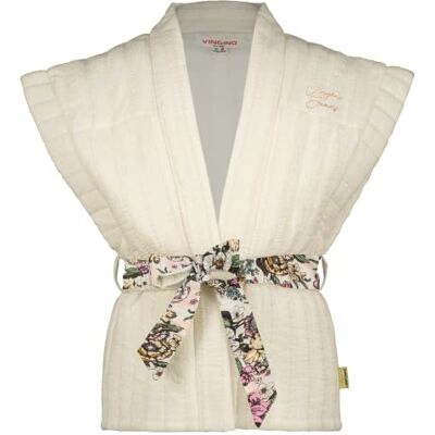 Vingino Thirza Gilet, Macroon White, 12 år Vingino Thirza Gilet, Macroon White, 12 år