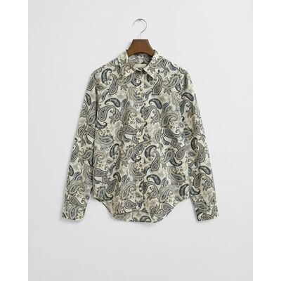 GANT dam Reg Paisley Cot Voile Shirt Blus GANT dam Reg Paisley Cot Voile Shirt Blus