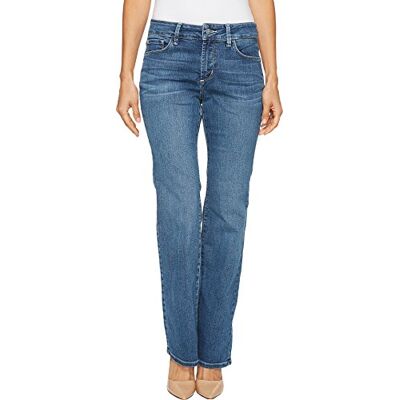 NYDJ Liten och nätt Barbara Bootcut Jean i stretch indigo denim NYDJ Liten och nätt Barbara Bootcut Jean i stretch indigo denim
