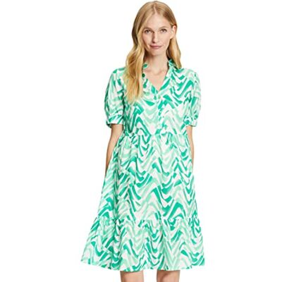 Robe Légère Dam 6434/4061 klänning, krämvit/grön, 46, Kräm/grön, 46 SE Robe Légère Dam 6434/4061 klänning, krämvit/grön, 46, Kräm/grön, 46 SE