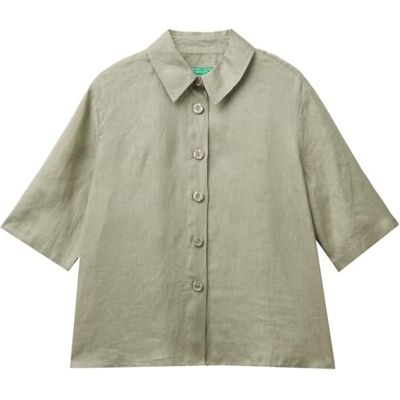 United Undercolors of Benetton Damskjorta, Armégrön 0w9, XL United Undercolors of Benetton Damskjorta, Armégrön 0w9, XL