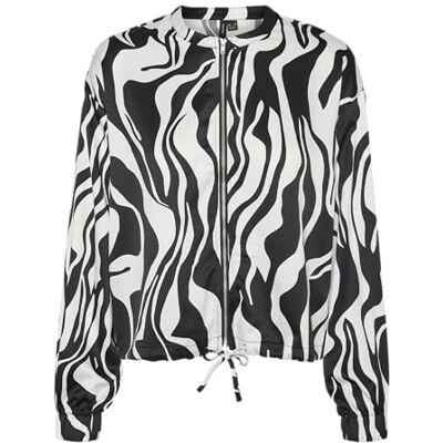 VERO MODA VMMERLE LS Bomber WVN GA bomberjacka, svart/AOP:Sui, XL, Black/Aop: sui, XL VERO MODA VMMERLE LS Bomber WVN GA bomberjacka, svart/AOP:Sui, XL, Black/Aop: sui, XL