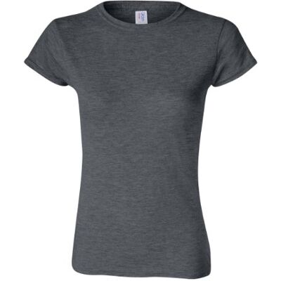 Gildan Softstyle bomulls-t-shirt för dam, stil G64000L, flerpack, L Gildan Softstyle bomulls-t-shirt för dam, stil G64000L, flerpack, L