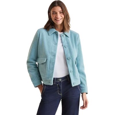 Cecil damjacka i ullutseende, Stark mint, XL Cecil damjacka i ullutseende, Stark mint, XL