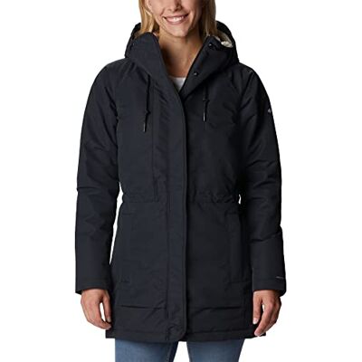 Columbia Dam South Canyon Sherpa vattentät fodrad jacka, svart, XS, svart, XS Columbia Dam South Canyon Sherpa vattentät fodrad jacka, svart, XS, svart, XS