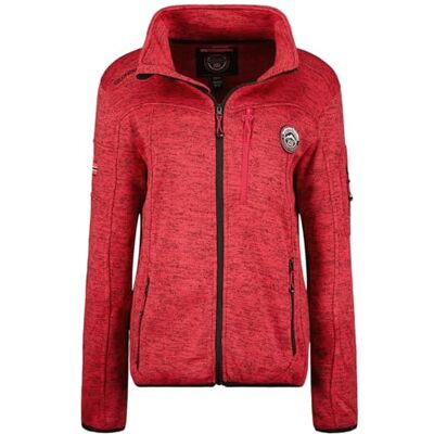 Geographical Norway Trincesse dam varm fleece för damer, varm dragkedja, höst, vinter, vår, varm, dam, långärmad, mjuk päls, komfort, utomhus, (korall, L), Korall, L Geographical Norway Trincesse dam varm fleece för damer, varm dragkedja, höst, vinter, vår, varm, dam, långärmad, mjuk päls, komfort, utomhus, (korall, L), Korall, L