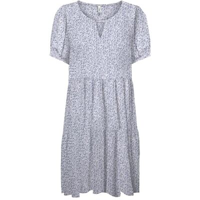 ONLY Onlnova Life Vis Thea Kh Dress AOP, Midnattsmarinblå, XS ONLY Onlnova Life Vis Thea Kh Dress AOP, Midnattsmarinblå, XS