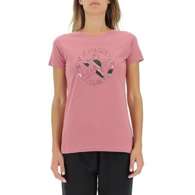 Jeep O102614-P490 J T-Shirt Print Star Botanical J22W Kvinnor Dammig Rose XL, Dusty Rose, XL Jeep O102614-P490 J T-Shirt Print Star Botanical J22W Kvinnor Dammig Rose XL, Dusty Rose, XL