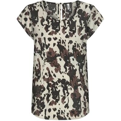 ONLY Onlnova Life Elite S/S Top, Choklad lab, L ONLY Onlnova Life Elite S/S Top, Choklad lab, L