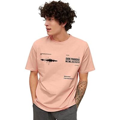 Trendyol Rosa Bomull T-Shirt - Medium Trendyol Rosa Bomull T-Shirt - Medium