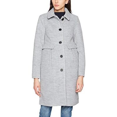 nümph Nigenh dam Wolfberry coat kappa, Grå (grå melange), 42 nümph Nigenh dam Wolfberry coat kappa, Grå (grå melange), 42
