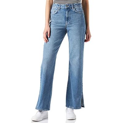 PIECES dam Jeans Pcleah Hw Wide Denim Pant Mb213-ba D2d PIECES dam Jeans Pcleah Hw Wide Denim Pant Mb213-ba D2d