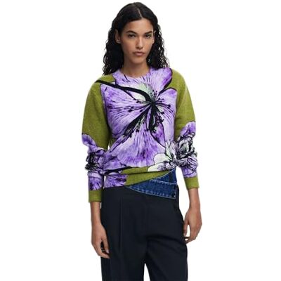Desigual Jers_ORCHIDEA_Lacroix, 3113 lila, L, Röd röd, L Desigual Jers_ORCHIDEA_Lacroix, 3113 lila, L, Röd röd, L