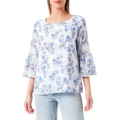 SIDONA damblus 10130394, blå vit, S, blå-vit, S SIDONA damblus 10130394, blå vit, S, blå-vit, S