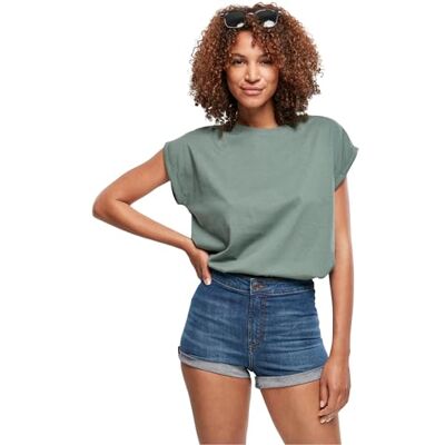 Urban Classics dam T-tröja Damer förlängd axel te, palelaaf, XXL Urban Classics dam T-tröja Damer förlängd axel te, palelaaf, XXL