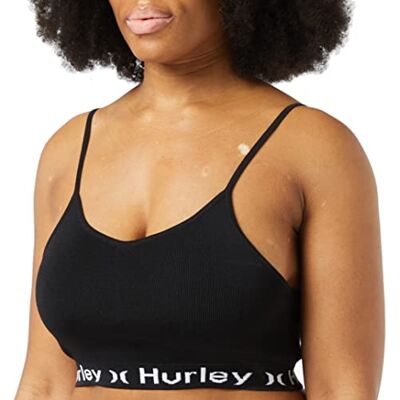 Hurley Dam OAO text aktiv topp t-shirt, svart, M Hurley Dam OAO text aktiv topp t-shirt, svart, M