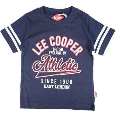 Lee Cooper Pojke T-shirt kortärmad topp bomull marinblå 12 år, Marin, 12 �r Lee Cooper Pojke T-shirt kortärmad topp bomull marinblå 12 år, Marin, 12 �r