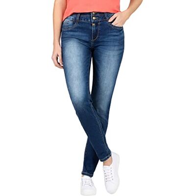 Timezone Dam slim EnyaTZ damform jeans, grape blå tvätt, 32/34 Timezone Dam slim EnyaTZ damform jeans, grape blå tvätt, 32/34