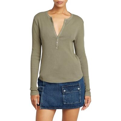 G-STAR RAW G-STAR dam Deep V Slim Ls Wmn T-tröja G-STAR RAW G-STAR dam Deep V Slim Ls Wmn T-tröja