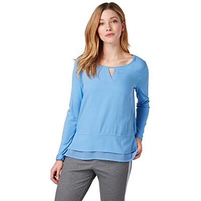 TOM TAILOR Damer Blus skjorta 1007957, 15497 Sea Blue, XS TOM TAILOR Damer Blus skjorta 1007957, 15497 Sea Blue, XS