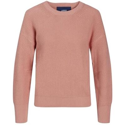JACK & JONES Dam Jjxx Jxmila Ls Twist Crew Neck Knit Noos tröja, Koralldis, XS JACK & JONES Dam Jjxx Jxmila Ls Twist Crew Neck Knit Noos tröja, Koralldis, XS